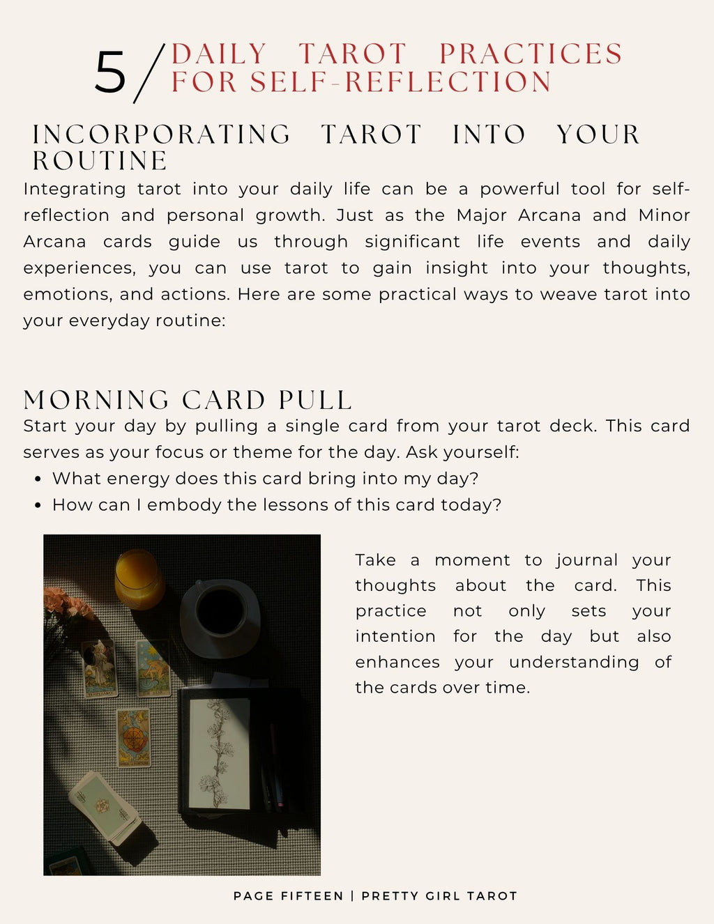 Easy Everyday Tarot Guide