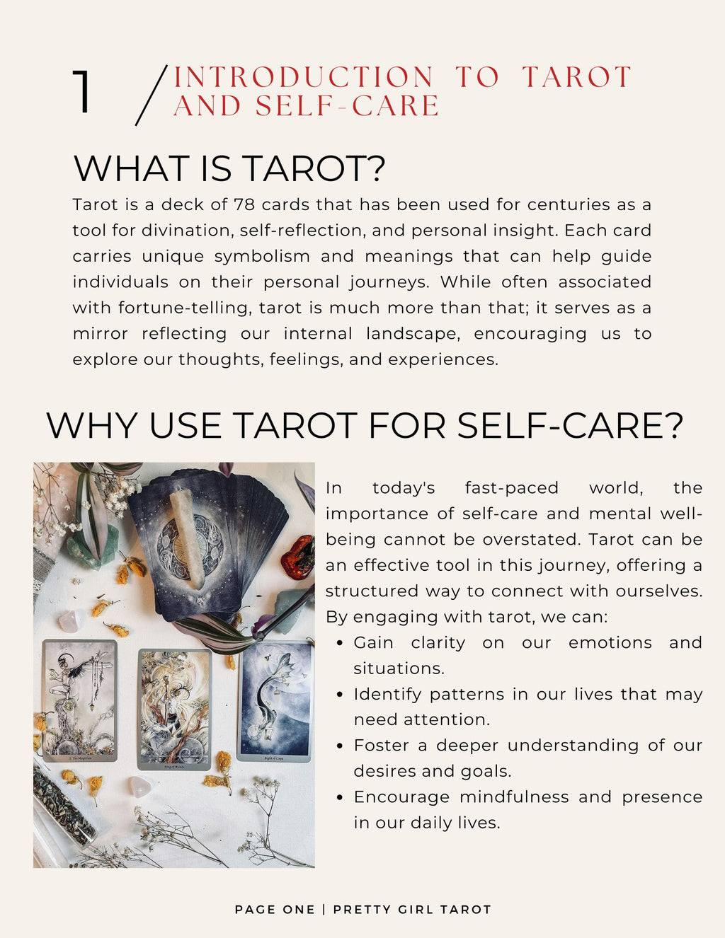 Easy Everyday Tarot Guide