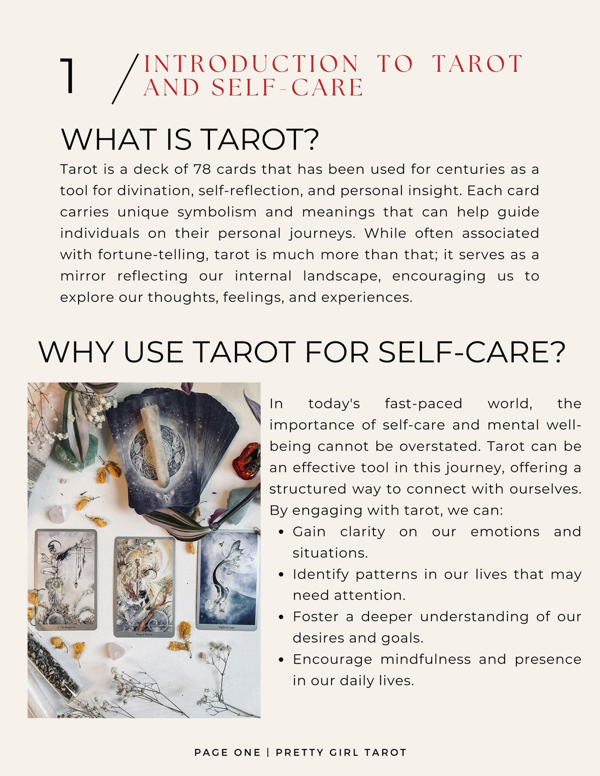 Easy Everyday Tarot Guide